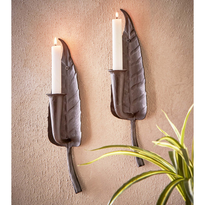 13'' H Iron Tabletop Tealight Holder