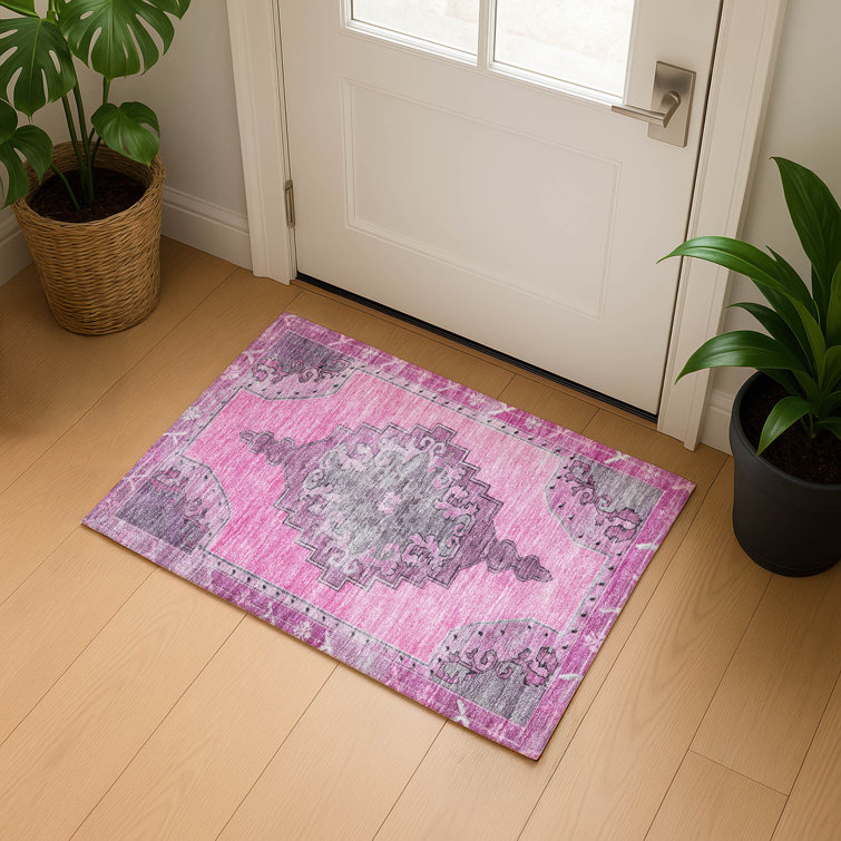 Premium Machine Washable Lubbers AMF1731 Global Rug