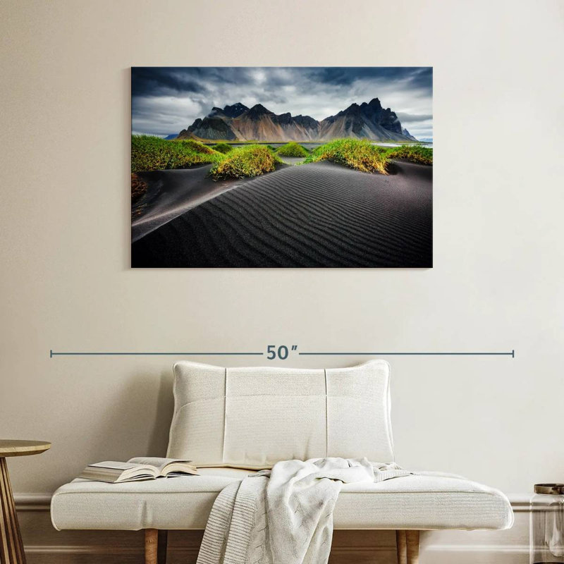 Alvord Iceland's Batman Mountain, 26" H x 39" W