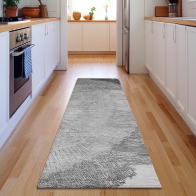 Premium Machine Washable Cerrito Gray Rug