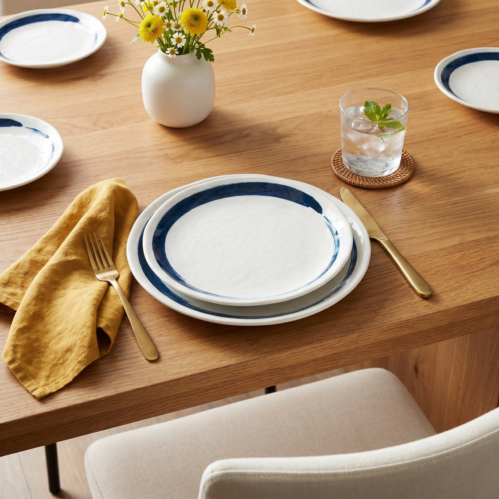 Blue Bay Melamine 11" Dinner Plate