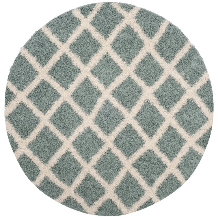 Arsheq Sgd-Dallas Shag Performance Geometric Rug