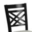 Ensemble de salle à manger Picket House Furnishings 6PC avec table, 4 chaises avec dossier en bois et siège UPH