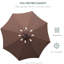 269cm Lighted Tilt Market Parasol-20604914-59257143