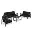 Ensemble de conversation avec canapé 4 pièces Townsend avec coussins Sunbrella®-975344011