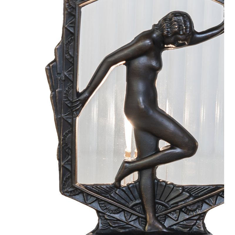 Lampe d'appoint 9 "High Deco Posing Lady, Clair