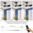 24 in. Indoor Ceiling Fan with Dimmable LED Light and Remote Control for Bedroom,Living Room-131406494-131406495