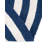 Kozan Geometric Handmade Flatweave Recycled P.E.T. Indoor / Outdoor Area Rug in Navy/White-95276711
