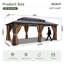 Pavillon de jardin à double toit-111112073-111112074