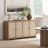 Cevat 60'' Boho Buffets & Sideboards with Rattan Sideboard Cabinet with 4 Doors-336264385