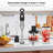 Healthomse 12 Speed Hand Immersion Blender
