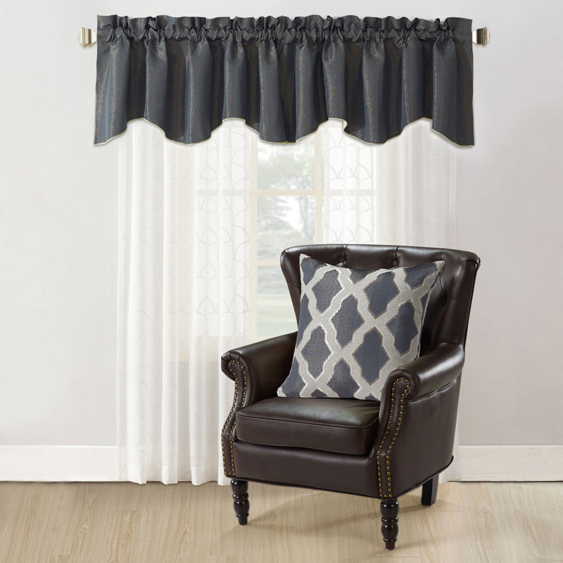 Geometric Square Cushion Cover, Charcoal