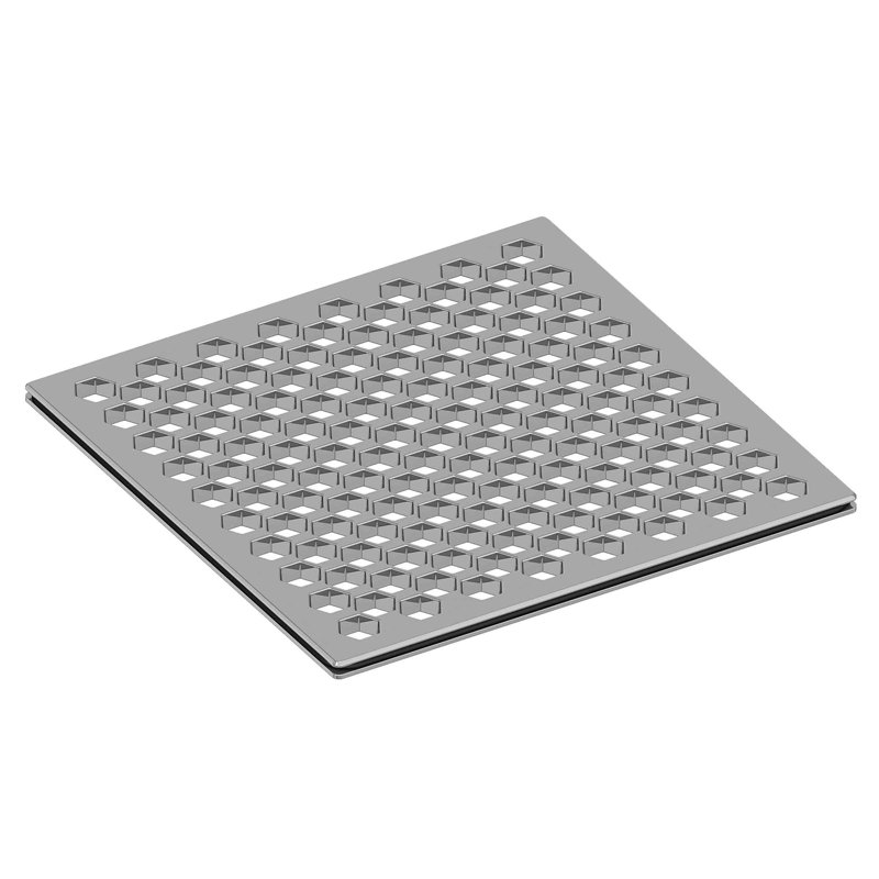 6" Square Shower Drain
