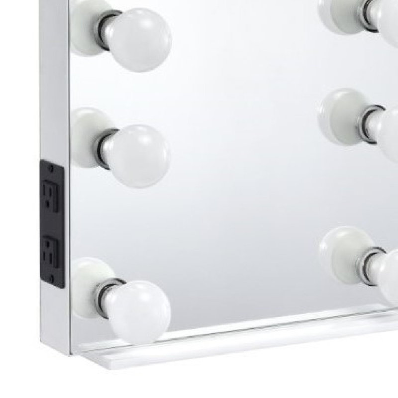 Zaff Flat Wall Mirror, 24" H x 16" W x 5" D
