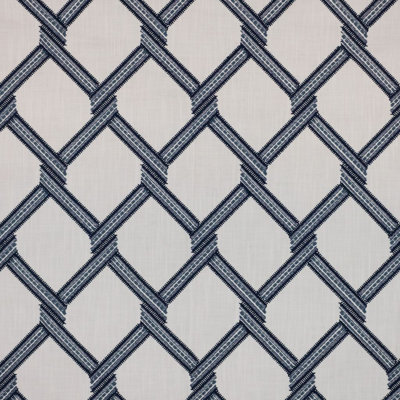 Tissu cobalt à franges