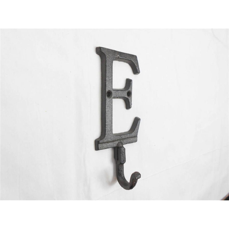 Crochet mural alphabet e fonte lettre e, Fonte