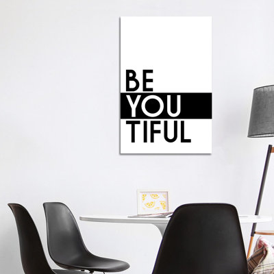 Be You - Wrapped Canvas Print