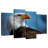 American Bald Eagle Headshot