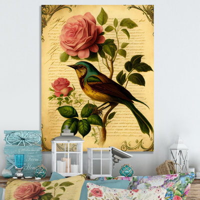 " Blossoming Vintage Rose V "