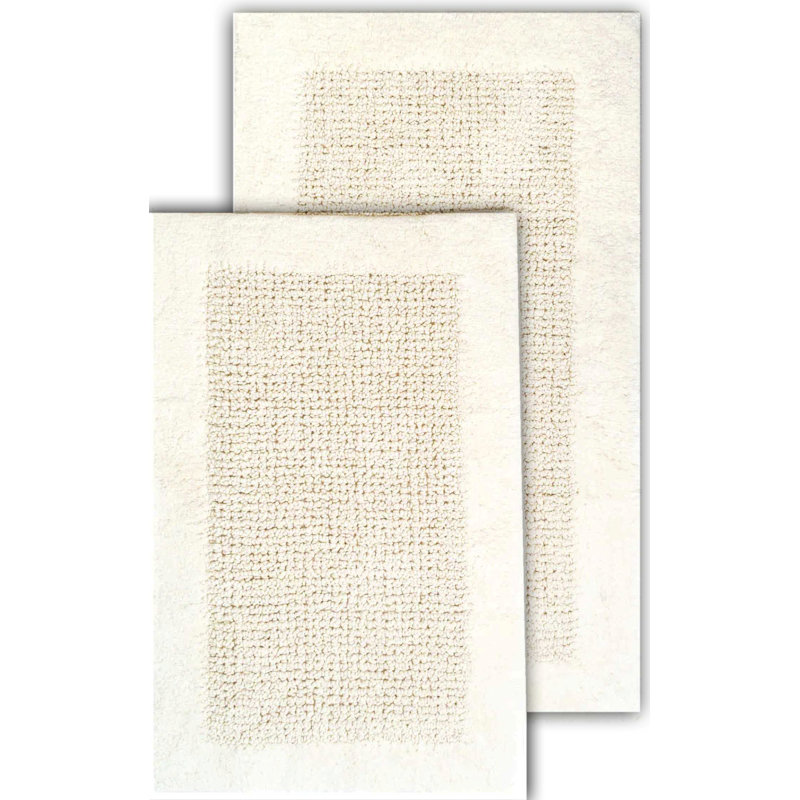 Ensemble de tapis pour salle de bain Antoinette, Ivoire