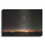 Lune et étoile du nord par Thomas Haney - photographie sans cadre