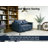 55'' Leather Small Loveseat Pull-out Sofa Bed - Adjustable Backrest With 2 Soft Pillows-1573153942