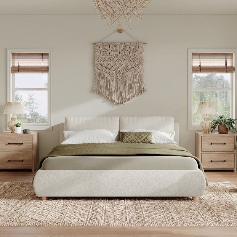 Upholstered Platform Bed