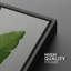 Œuvre botanique de feuille tropicale minimaliste, plante verte moderne, photos, impression sur toile encadrée-126136624-126136617