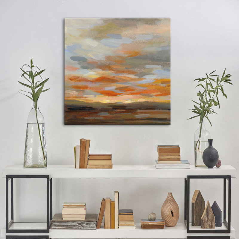 "High Desert Sky II" par Silvia Vassileva, reproduction sur toile, H 18 po x l 18 po