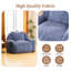 Fauteuil à billes en mousse viscoélastique Giant - fausse fourrure moelleuse, conception ergonomique pour jouer et lire (gris, sans assemblage)-804382413-804382402