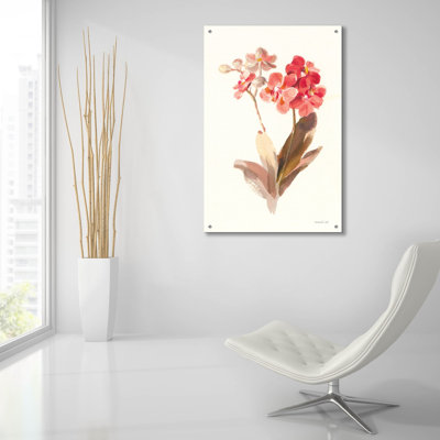 'Autumn Orchid 2'  by Danhui Nai Acrylic Glass Wall Art