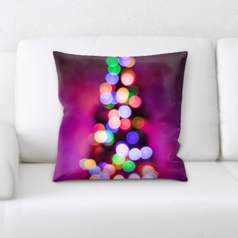 Microsuede Throw Pillow