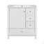Meuble-lavabo 30 po avec lavabo, une porte avec tablette et trois tiroirs, porte à fermeture en douceur-2102690620