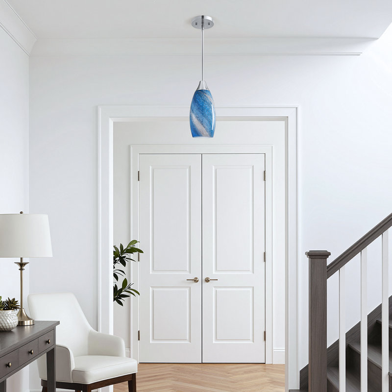 Arafaat 1 - Light Single Teardrop Pendant