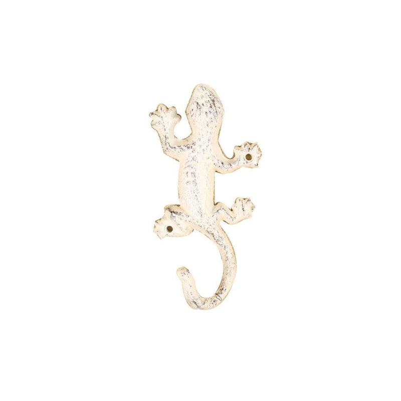 Mendota Metal Wall Wall Hook, Cream