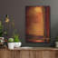 «Lark Manor» «Red Dawn I» par Erin Ashley, art mural en métal-2054758766