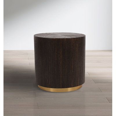 Bernard Solid Wood Top End Table