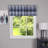 Woven Trends Adoxa Plaid Tailored Tier and Valance Window Curtain Set-247498989-177442637