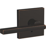 Custom Latitude Hall-Closet and Bed-Bath Lever with Collins Trim