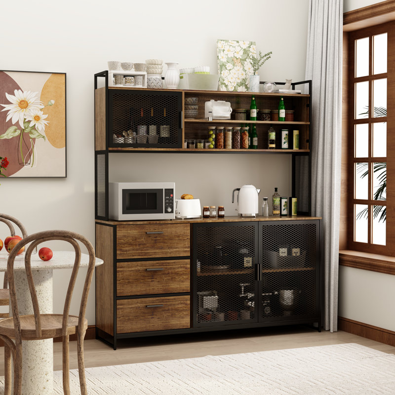 Garde-manger 68,5 po Lavdie, Brun
