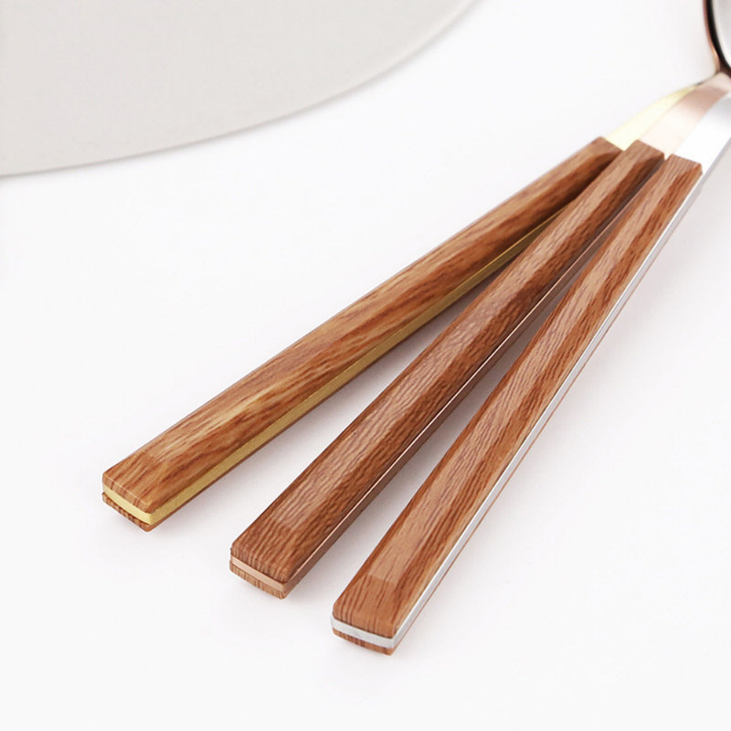 Ensemble de couverts en acier inoxydable Withyditch - service pour 6, Argent