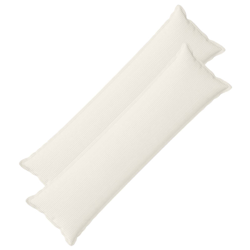 Red Orange Cushion Cover, Square 30cm, Cream