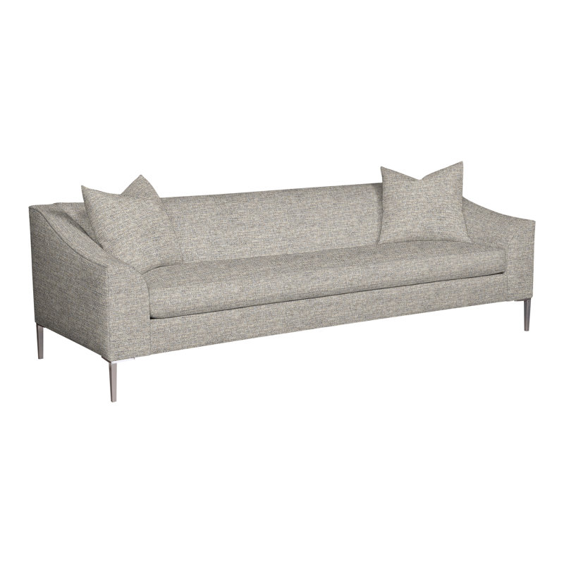 Tess Bench Seat Sofa, Impala Storm 100% Polyester