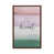 Classic Brown Wood Floater Framed