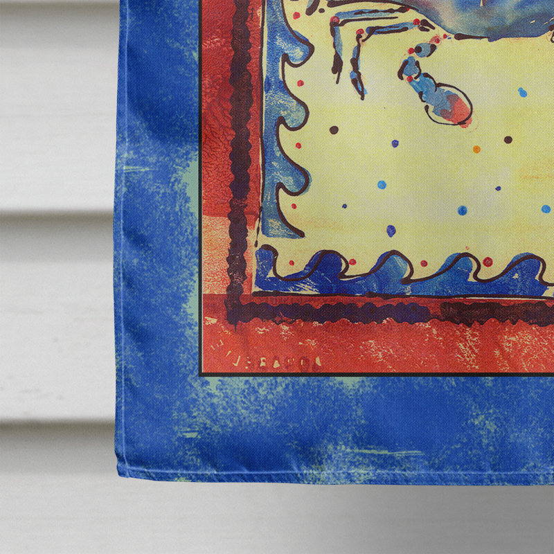 Crab Double Sided 40'' H x 28'' W Polyester House Flag