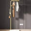 Nias Modern 3-Hook 170cm Metal Freesanding Coat Rack-146627423