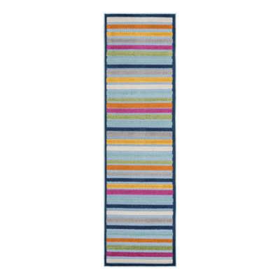 Striped Indoor / Outdoor Rug