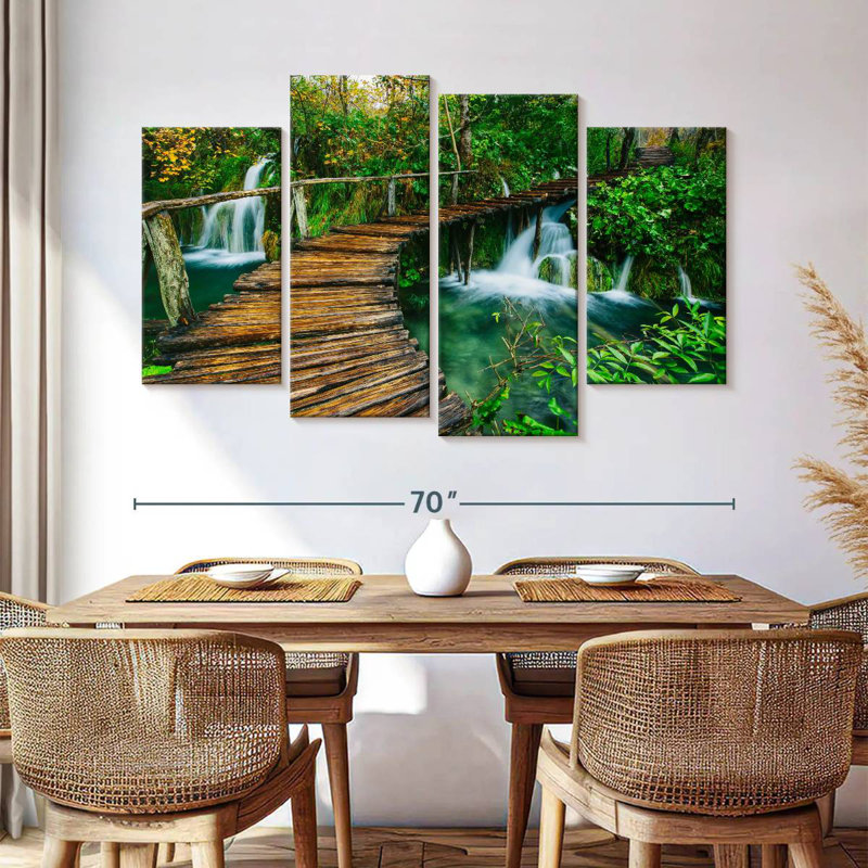 Pont surélevé Alvord Plitvice, H 42 po x l 68 po