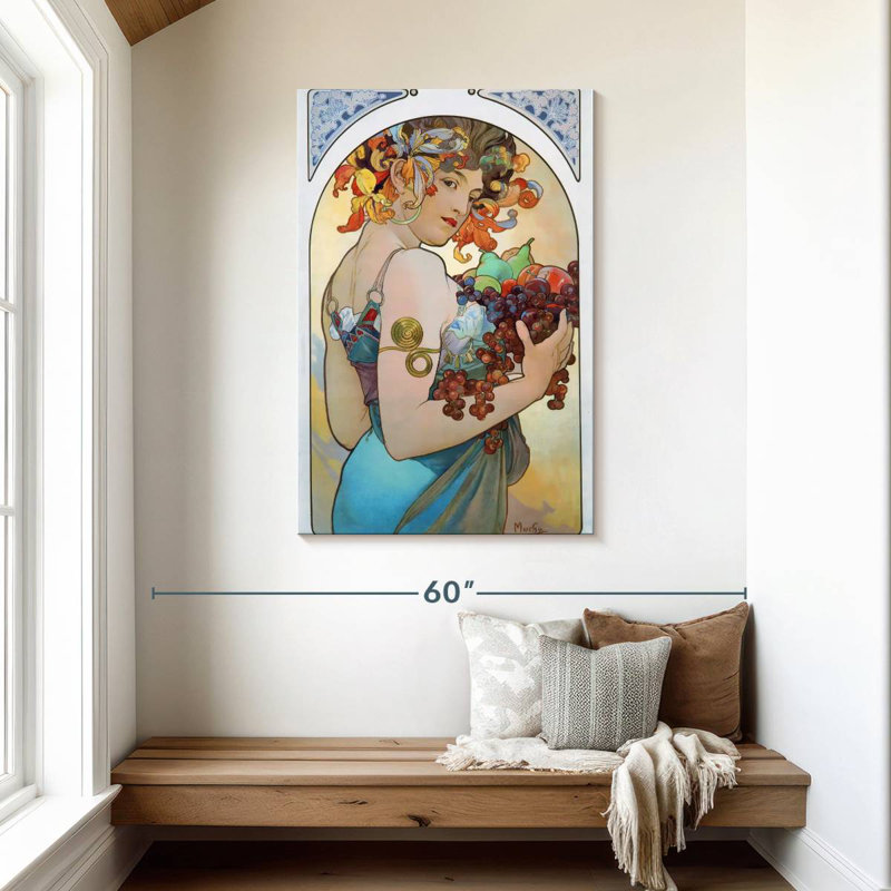 Leisha Fruit 1897, 45" H x 30" W