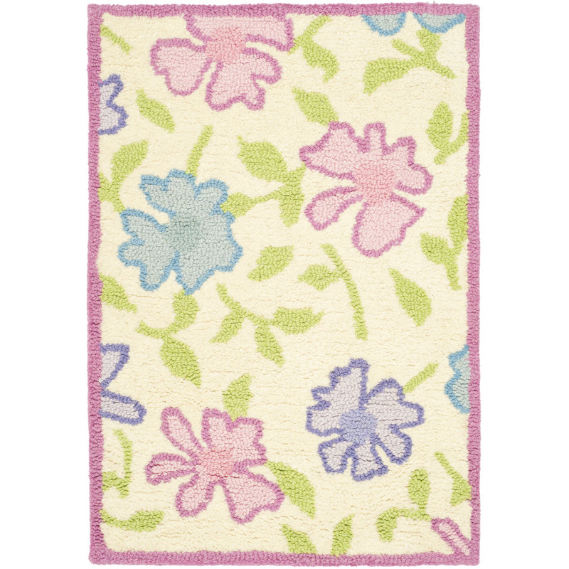 Claro Hand Tufted 80% Wool And 20% Cotton Rug, Rectangle 2' x 3'